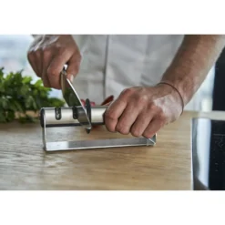ZWILLING Aiguiseur Argent, Acier inoxydable Outlet