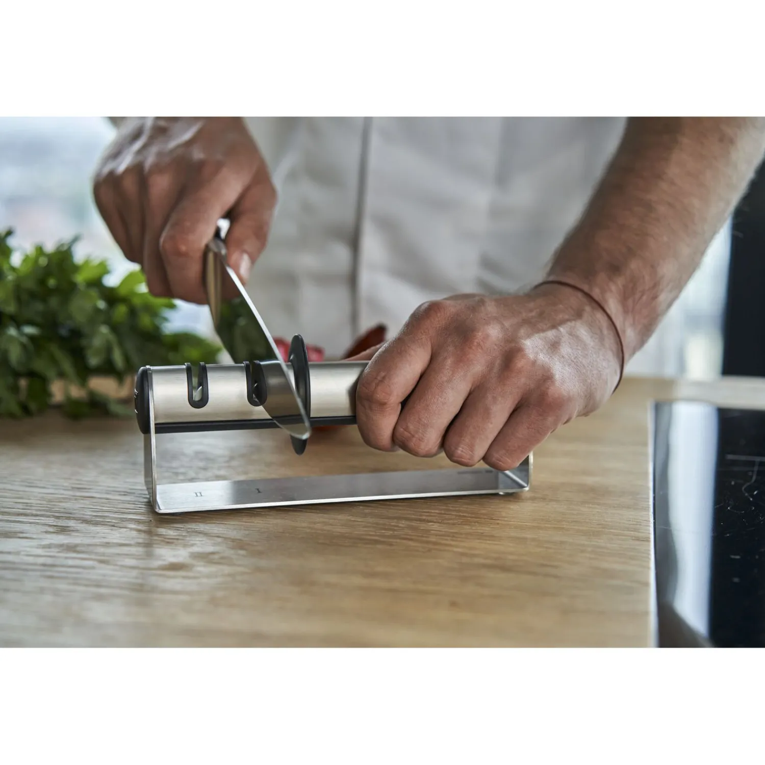 ZWILLING Aiguiseur Argent, Acier inoxydable Outlet