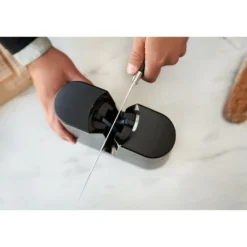ZWILLING Aiguiseur V-Edge Noir mat, ABS Clearance