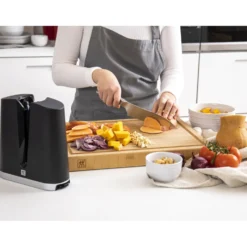 ZWILLING Aiguiseur V-Edge Noir mat, ABS Clearance