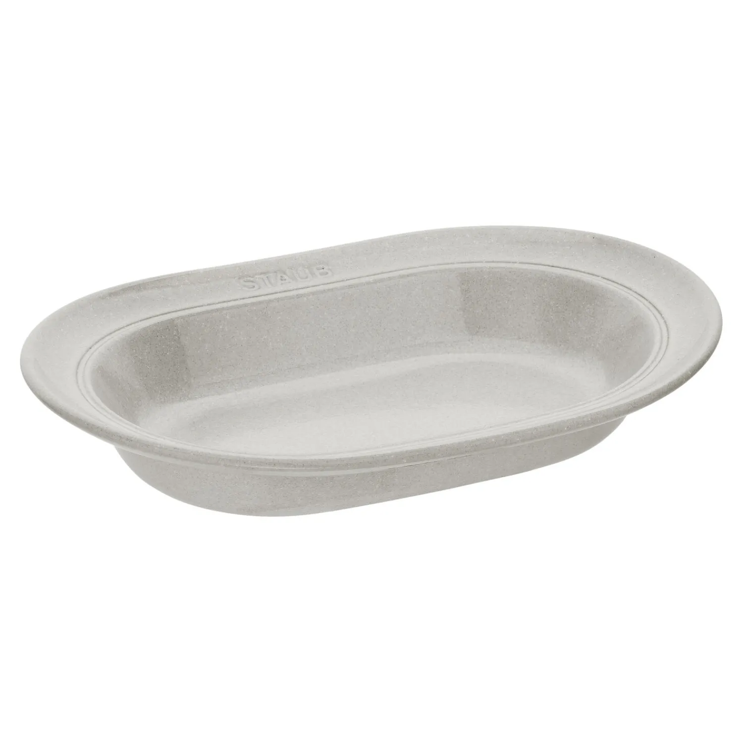 Staub Assiette 25 cm, Céramique, Truffe blanche Online