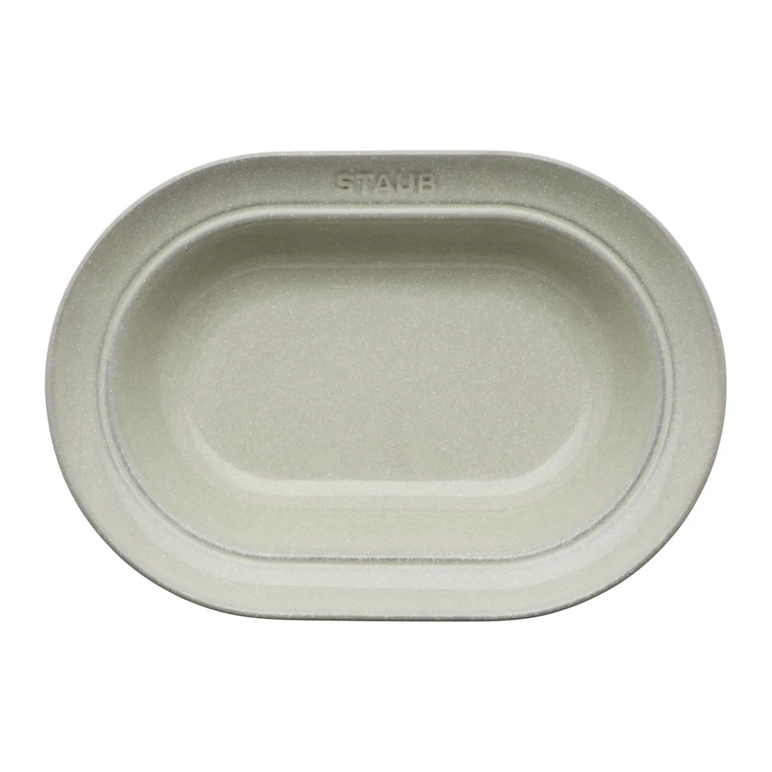 Staub Assiette 25 cm, Céramique, Truffe blanche Online