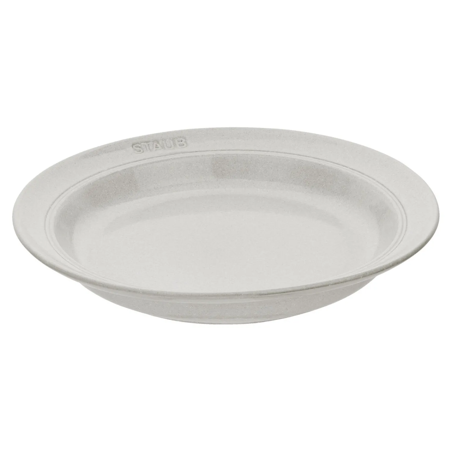 Staub Assiette 24 cm, Céramique, Truffe blanche Hot