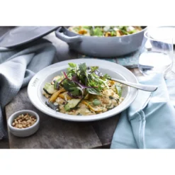 Staub Assiette 24 cm, Céramique, Truffe blanche Hot