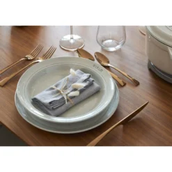 Staub Assiette 24 cm, Céramique, Truffe blanche Hot