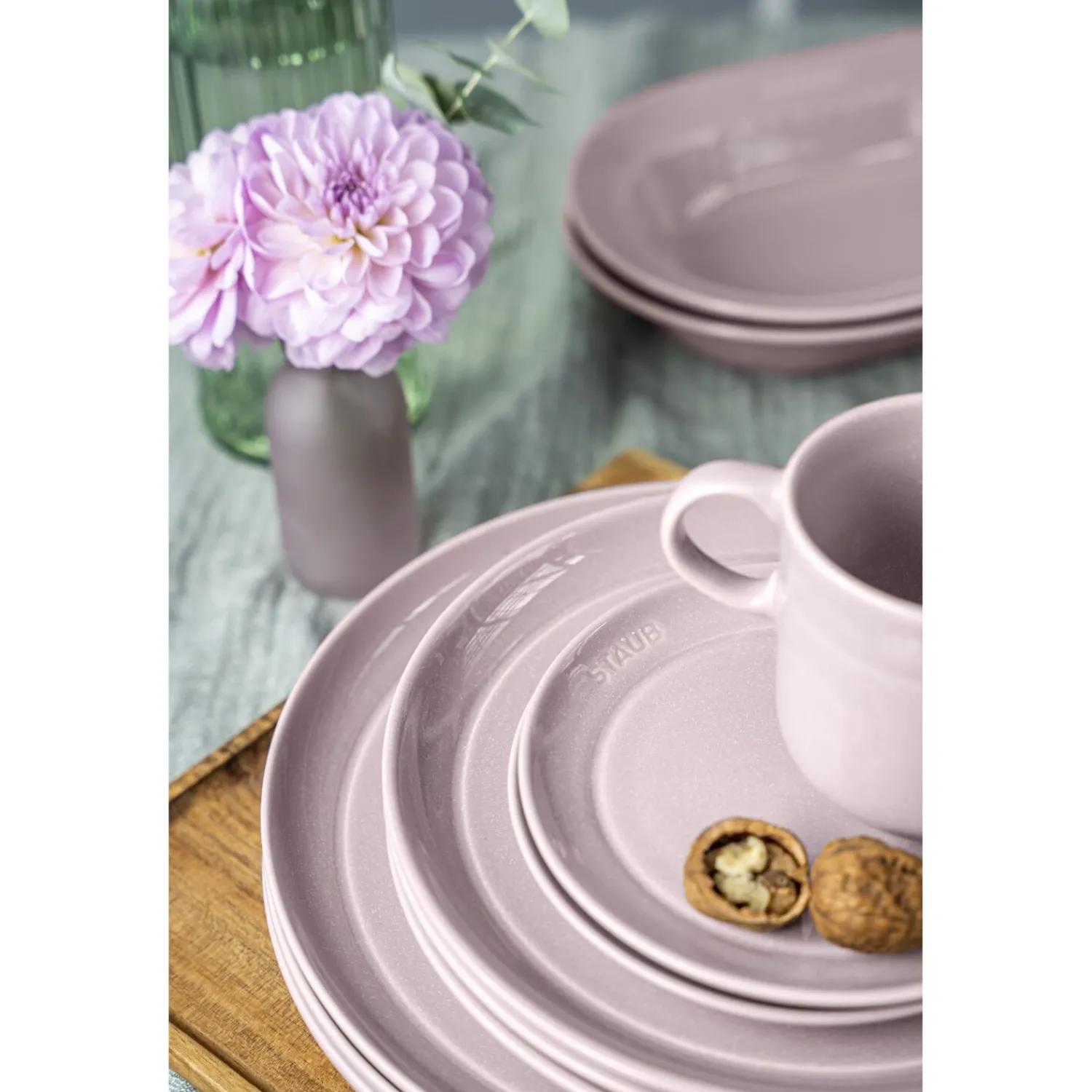 Staub Assiette plat 20 cm, Céramique, Fleur de Cerisier Hot