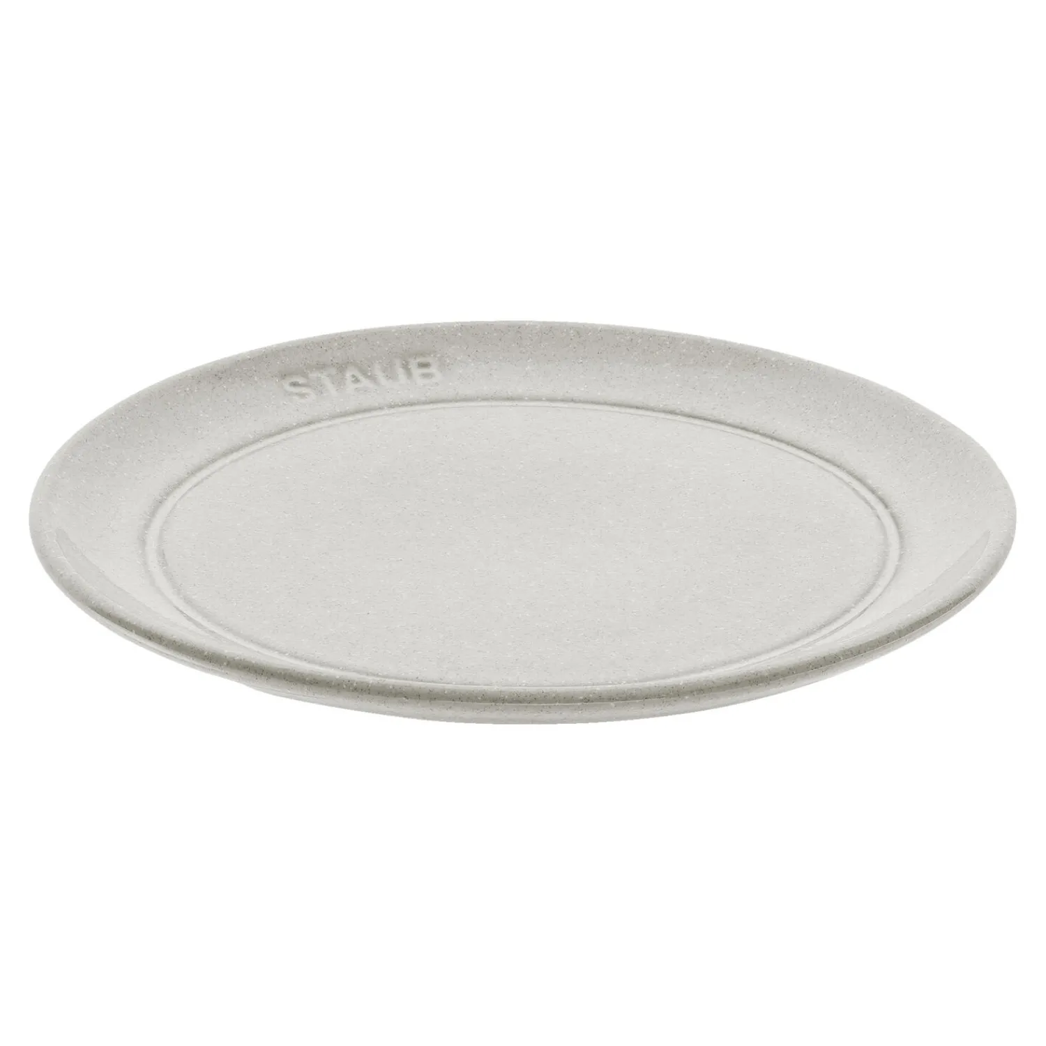 Staub Assiette plat 15 cm, Céramique, Truffe blanche New