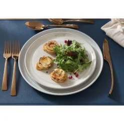 Staub Assiette plat 26 cm, Céramique, Truffe blanche