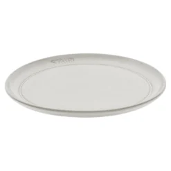 Staub Assiette plat 22 cm, Céramique, Truffe blanche Discount