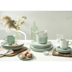 Staub Assiette plat 22 cm, Céramique, Truffe blanche Discount