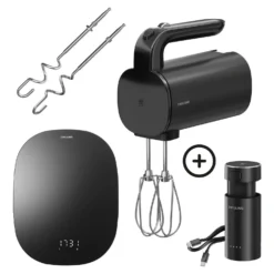 ZWILLING Batteur électrique sans fil avec balance digitale, 4-pcs, noir Discount