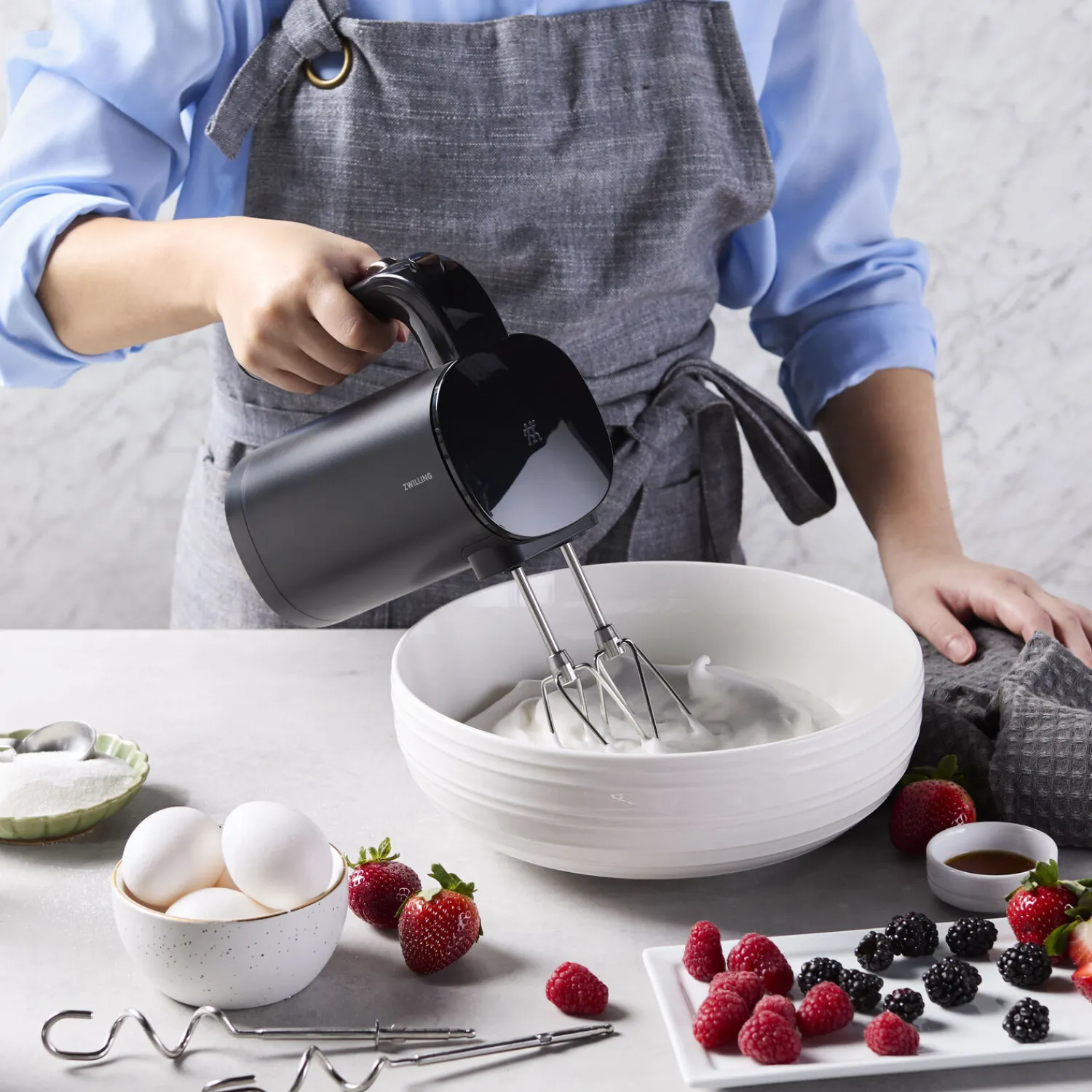 ZWILLING Batteur électrique sans fil, Produit seul sans batterie New