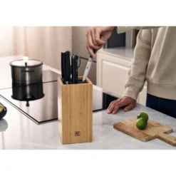 ZWILLING Bloc de couteaux vide Bambou Hot
