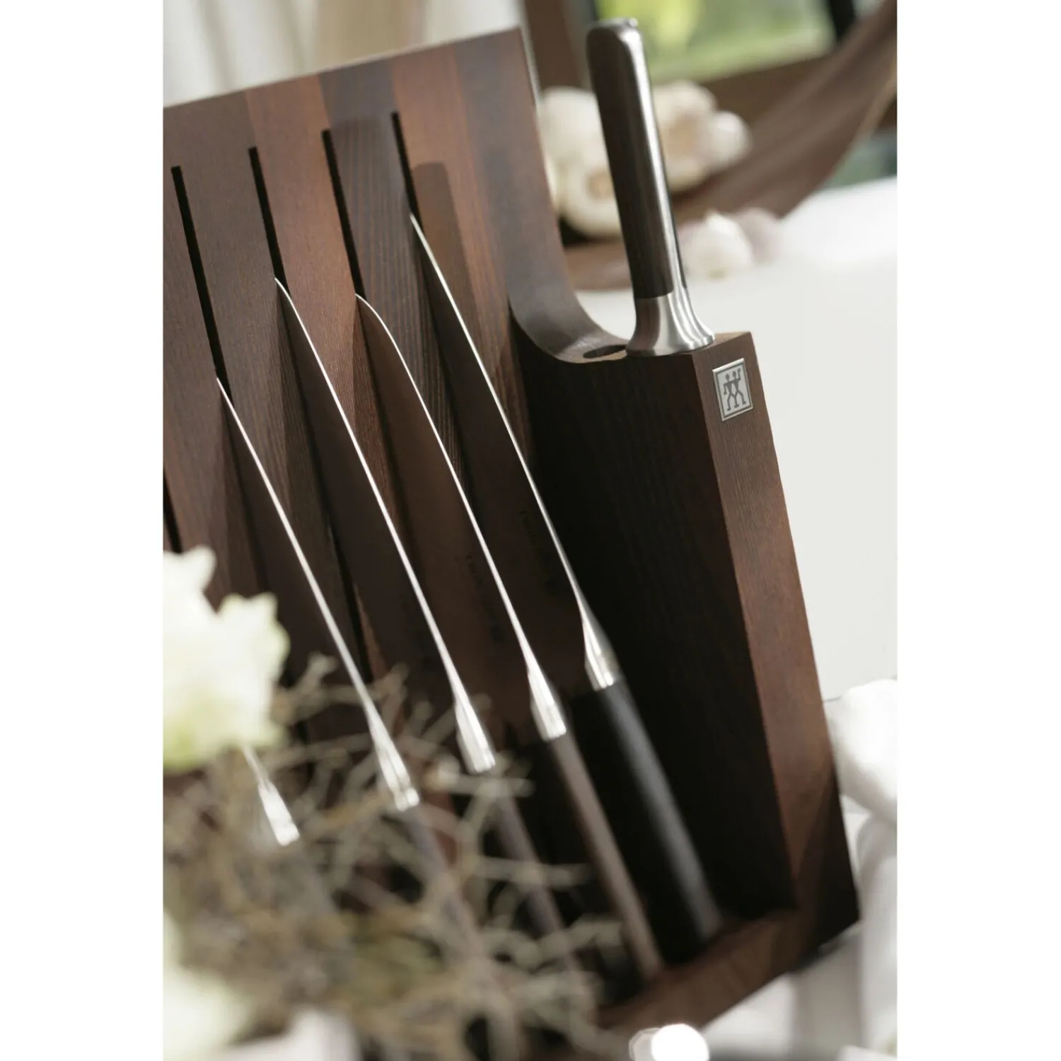 ZWILLING Bloc de couteaux vide Frêne Outlet