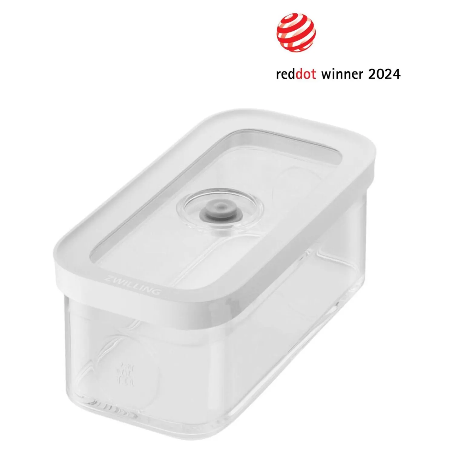 ZWILLING Boîte CUBE M / 21 cm, transparent-blanc