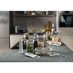 ZWILLING Boîte CUBE M / 21 cm, transparent-blanc