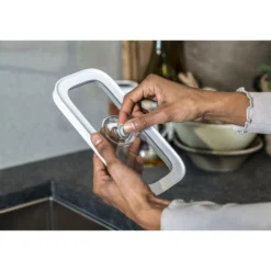 ZWILLING Boîte CUBE M / 21 cm, transparent-blanc