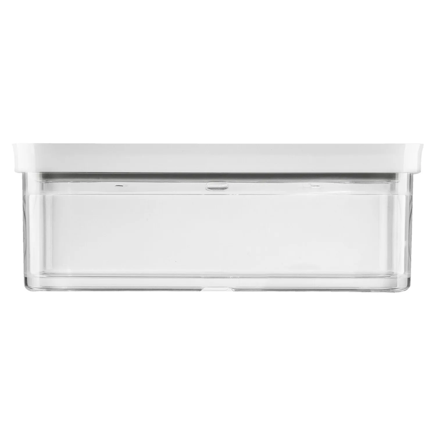 ZWILLING Boîte CUBE M / 21 cm, transparent-blanc