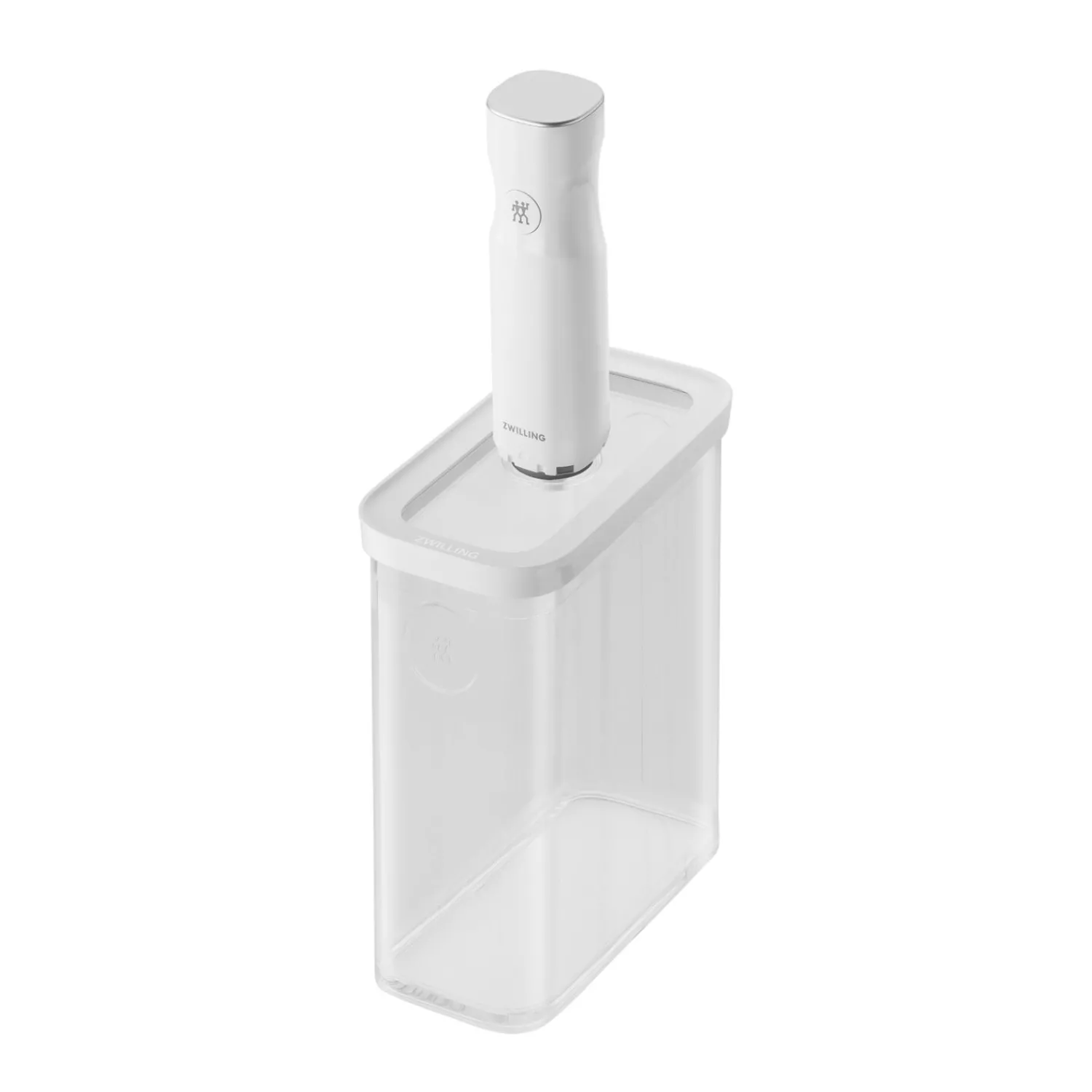 ZWILLING Boîte CUBE 3M / 21 cm, transparent-blanc Clearance