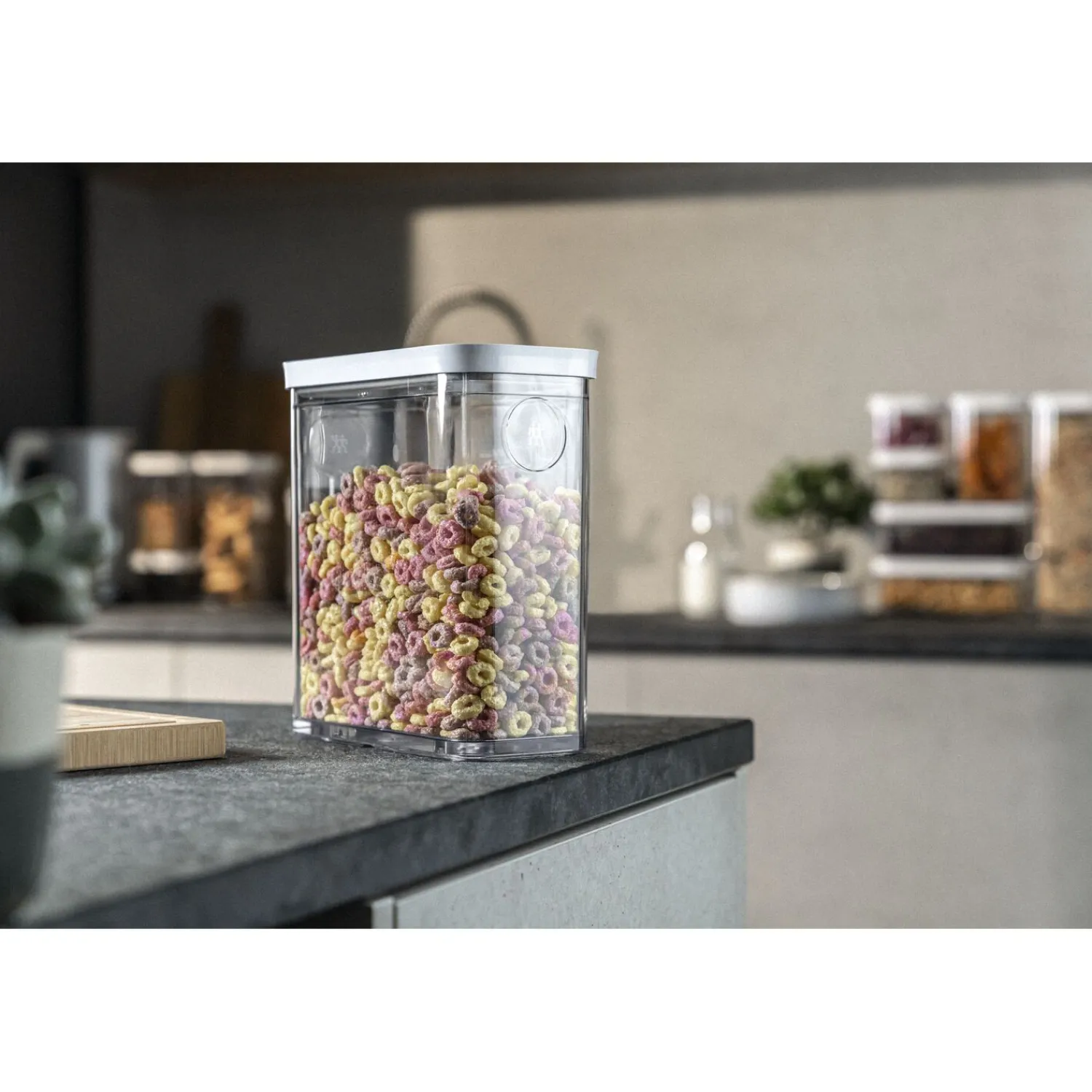 ZWILLING Boîte CUBE 3M / 21 cm, transparent-blanc Clearance