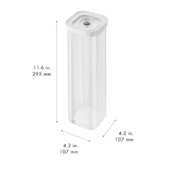 ZWILLING Bo&icirc;te CUBE 4S / 11 cm, transparent-blanc Clearance