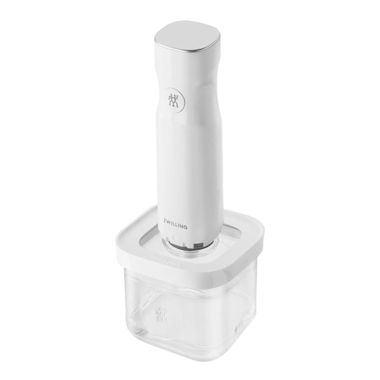 ZWILLING Boîte CUBE S / 11 cm, transparent-blanc Online