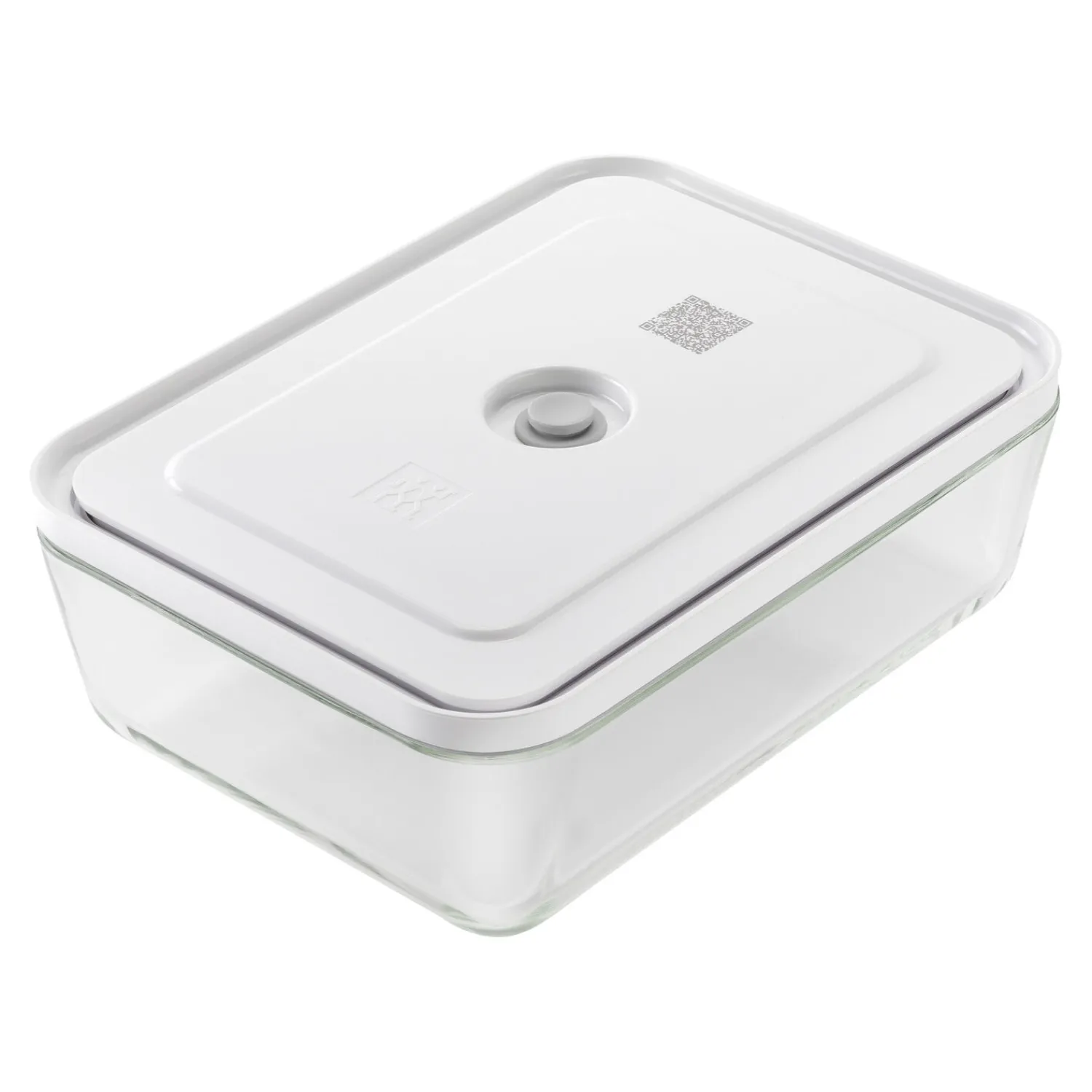 ZWILLING Boîte pour réfrigérateur sous vide, Verre, Gris New