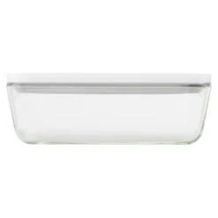 ZWILLING Boîte pour réfrigérateur sous vide, Verre, Gris New