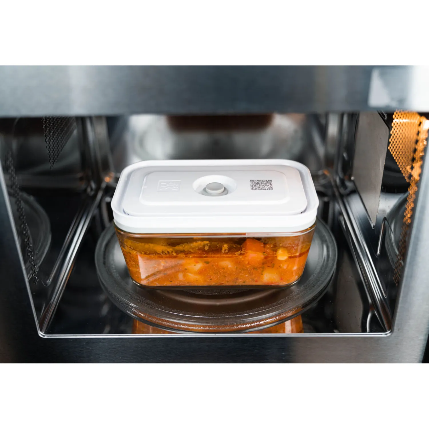 ZWILLING Boîte pour réfrigérateur sous vide, Verre, Gris New
