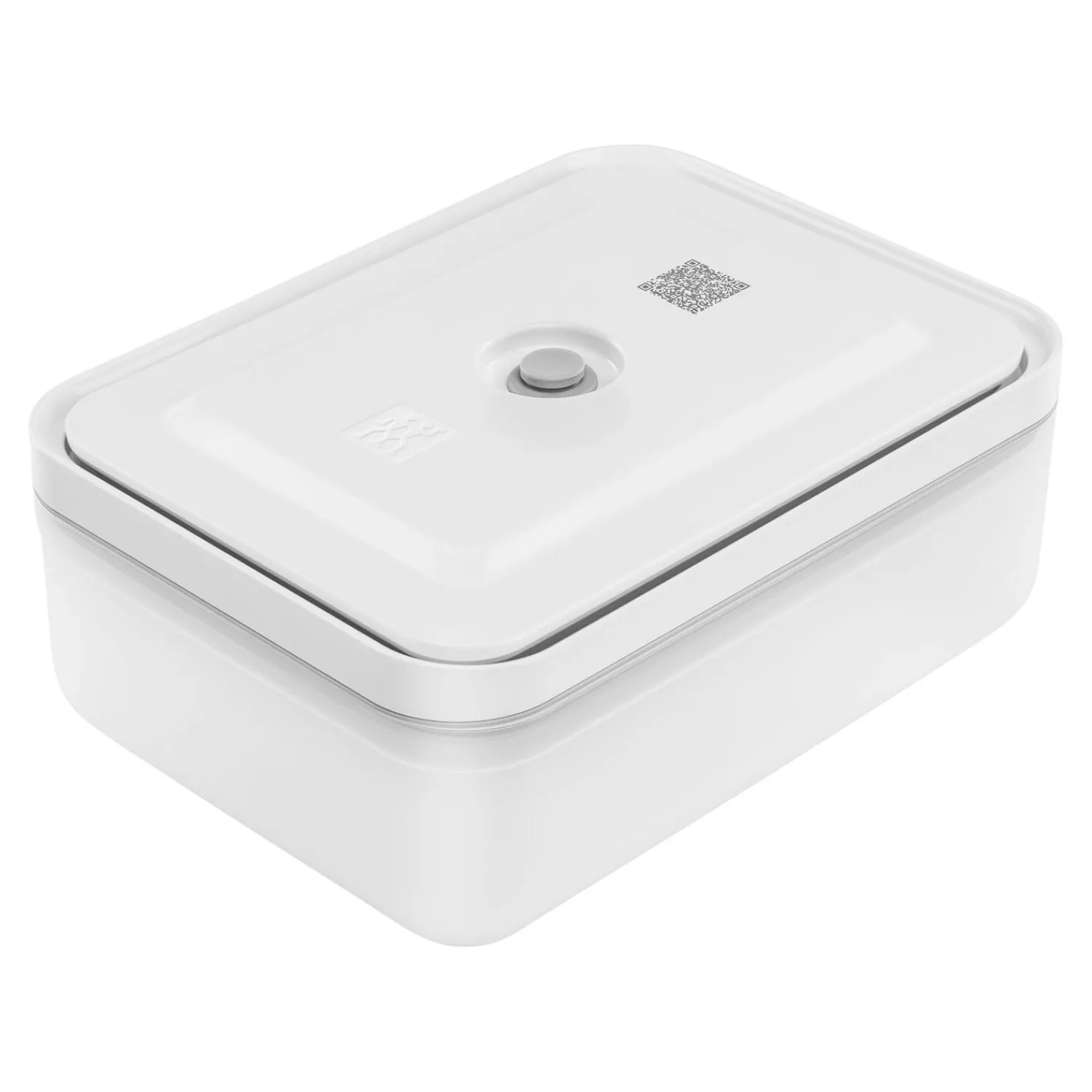 ZWILLING Boîte pour réfrigérateur sous vide, Plastique, semi transparent-Gris Discount