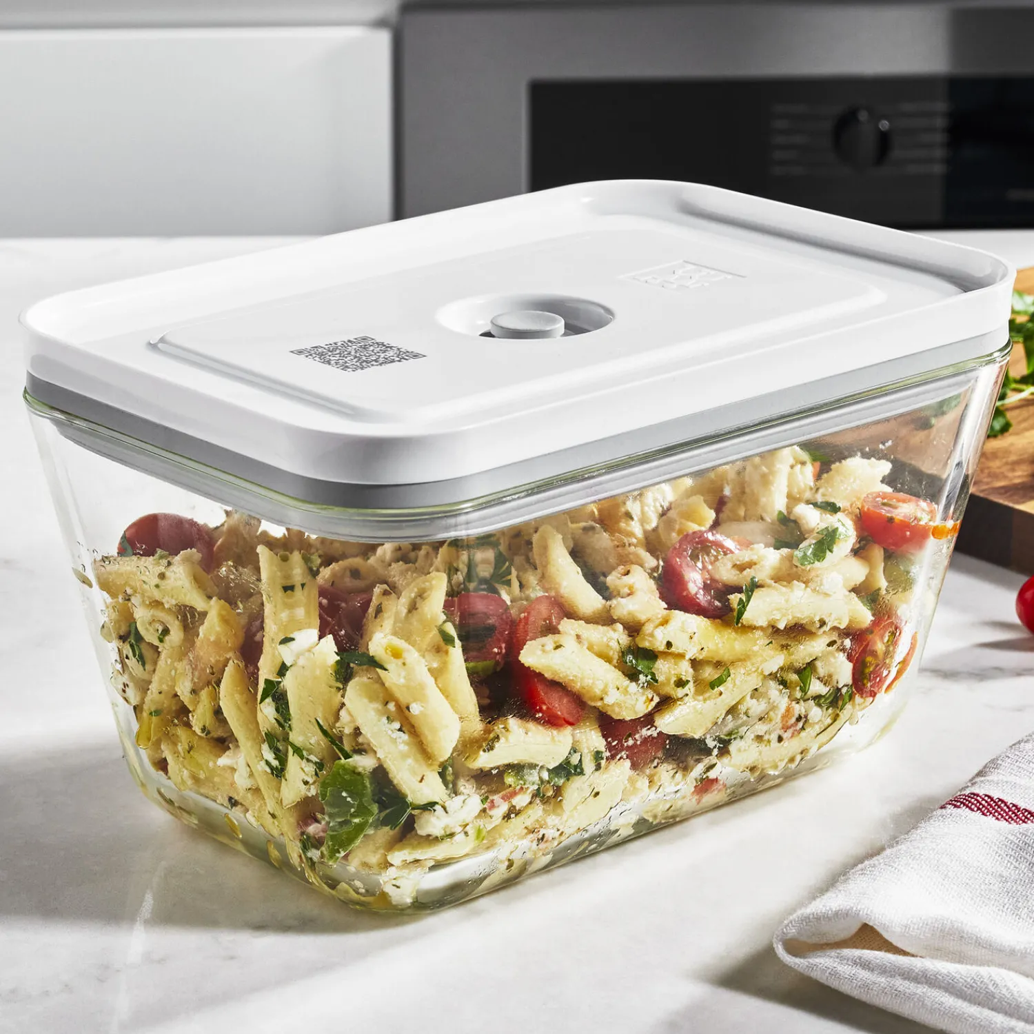 ZWILLING Boîte sous vide L, Verre, Gris Clearance