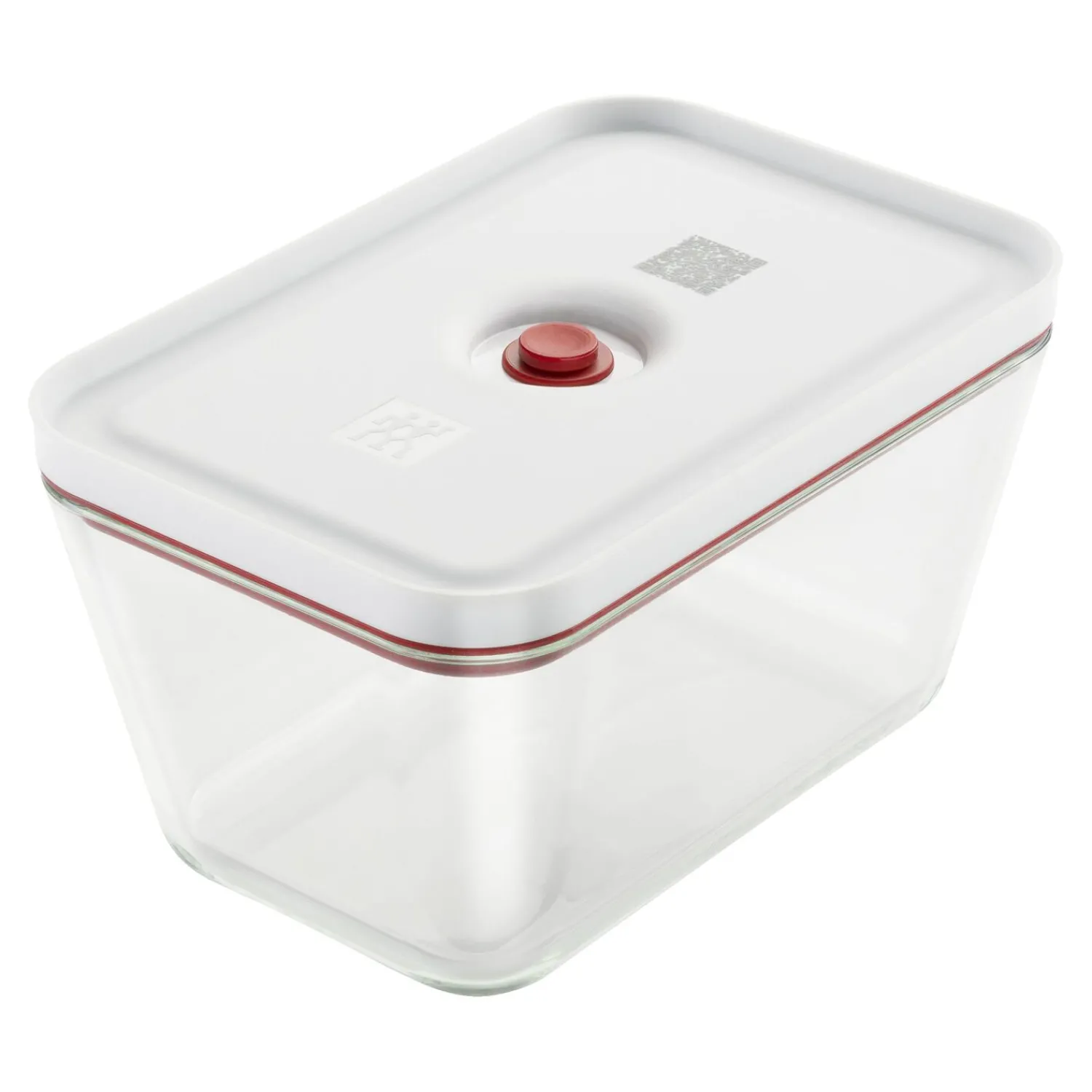 ZWILLING Boîte sous vide L, Verre, Rouge New