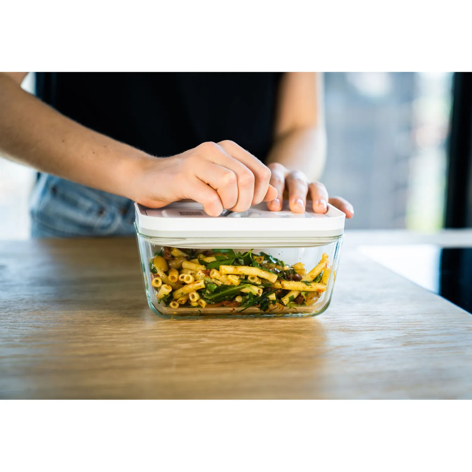 ZWILLING Boîte sous vide M, Verre, Gris Discount