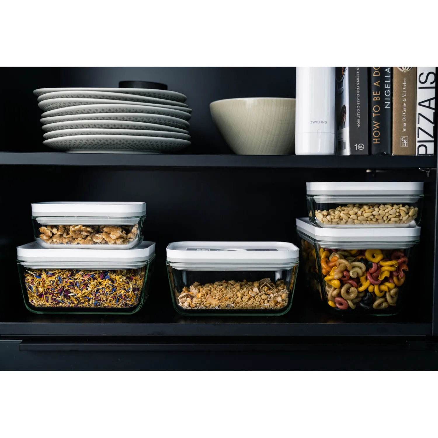 ZWILLING Boîte sous vide M, Verre, Gris Discount