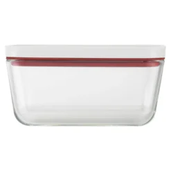 ZWILLING Boîte sous vide M, Verre, Rouge Outlet