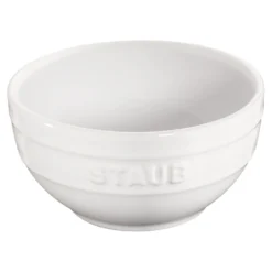 Staub Bol 12 cm, Céramique, Blanc Discount
