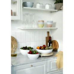 Staub Bol 24 cm, Céramique, Blanc New