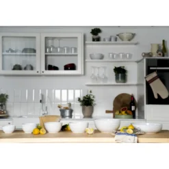 Staub Bol 24 cm, Céramique, Blanc New