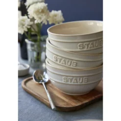 Staub Bol 14 cm, Céramique, Blanc ivoire Sale