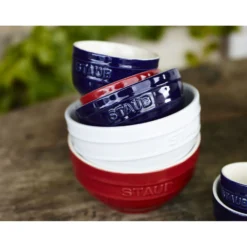 Staub Bol 12 cm, Céramique, Bleu intense Best