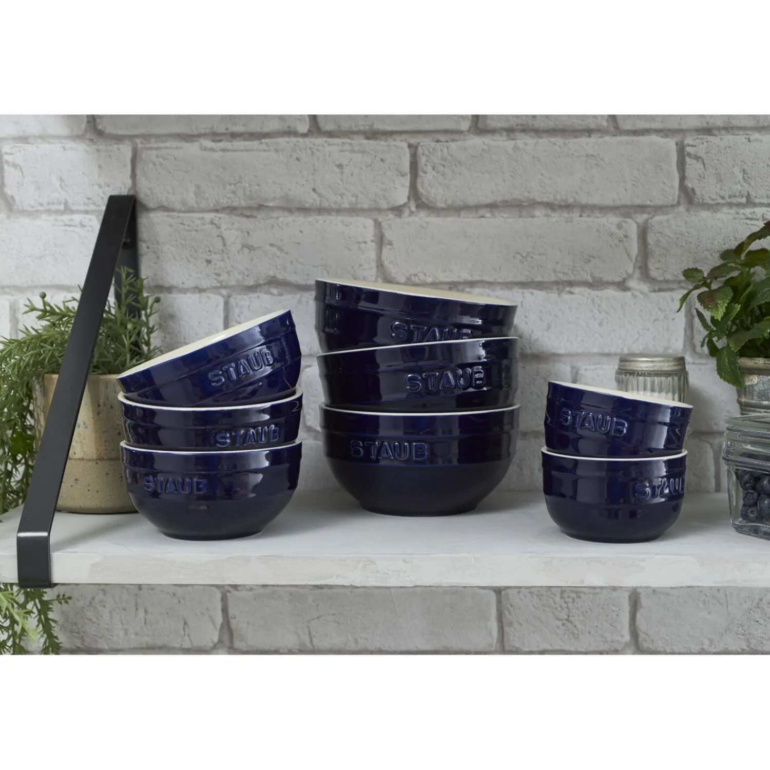 Staub Bol 14 cm, Céramique, Bleu intense