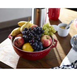 Staub Bol 25 cm, Céramique, Cerise Hot