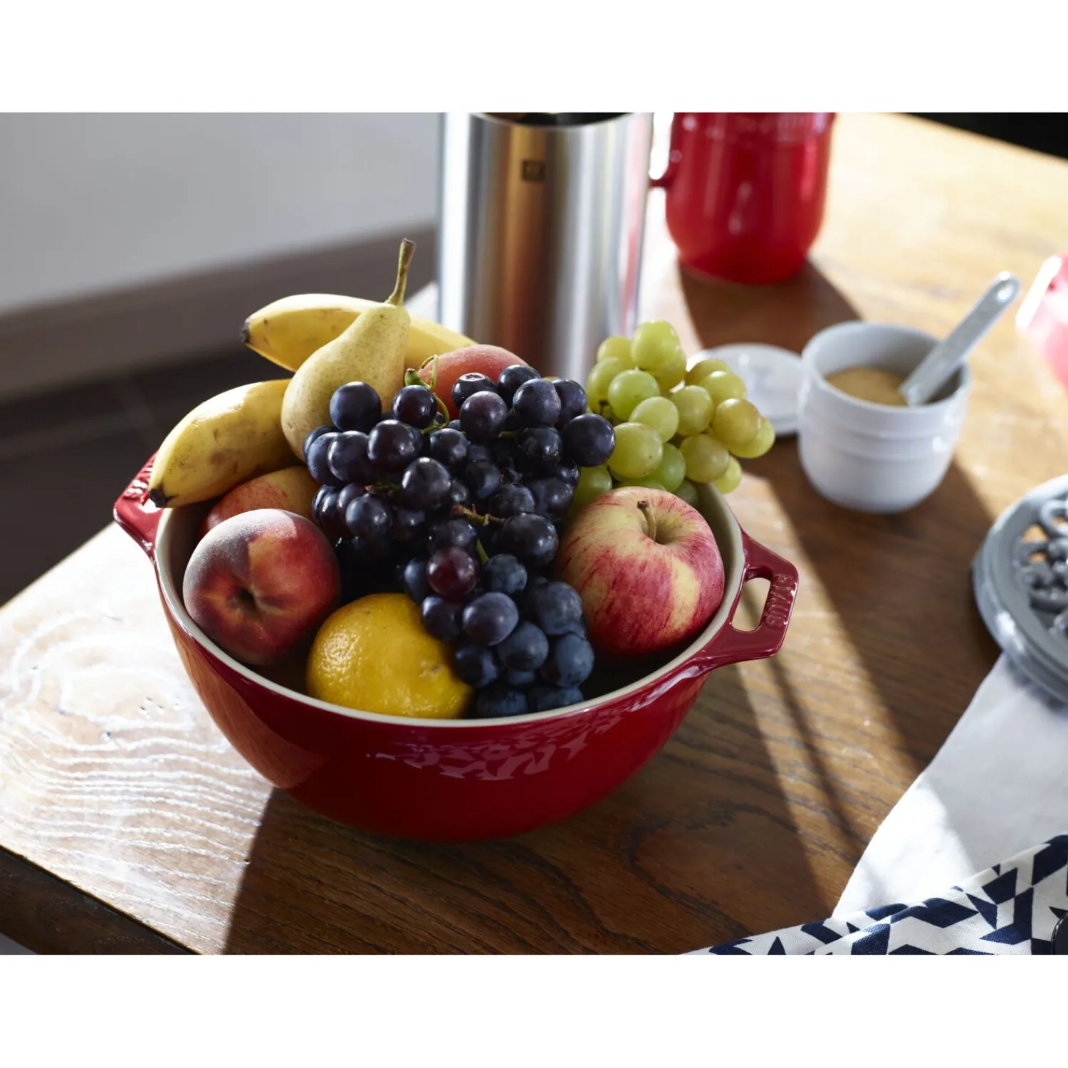 Staub Bol 25 cm, Céramique, Cerise Hot