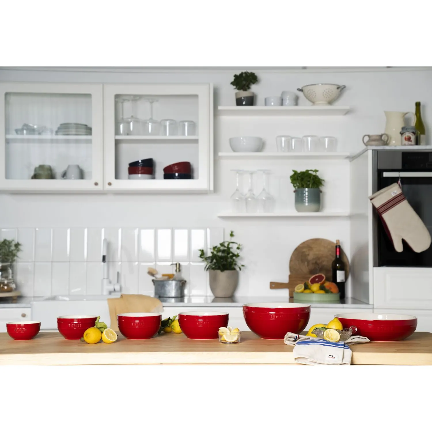Staub Bol 18 cm, Céramique, Cerise Clearance
