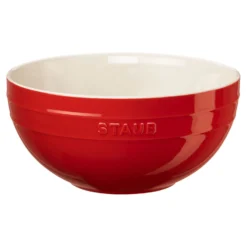 Staub Bol 24 cm, Céramique, Cerise Clearance