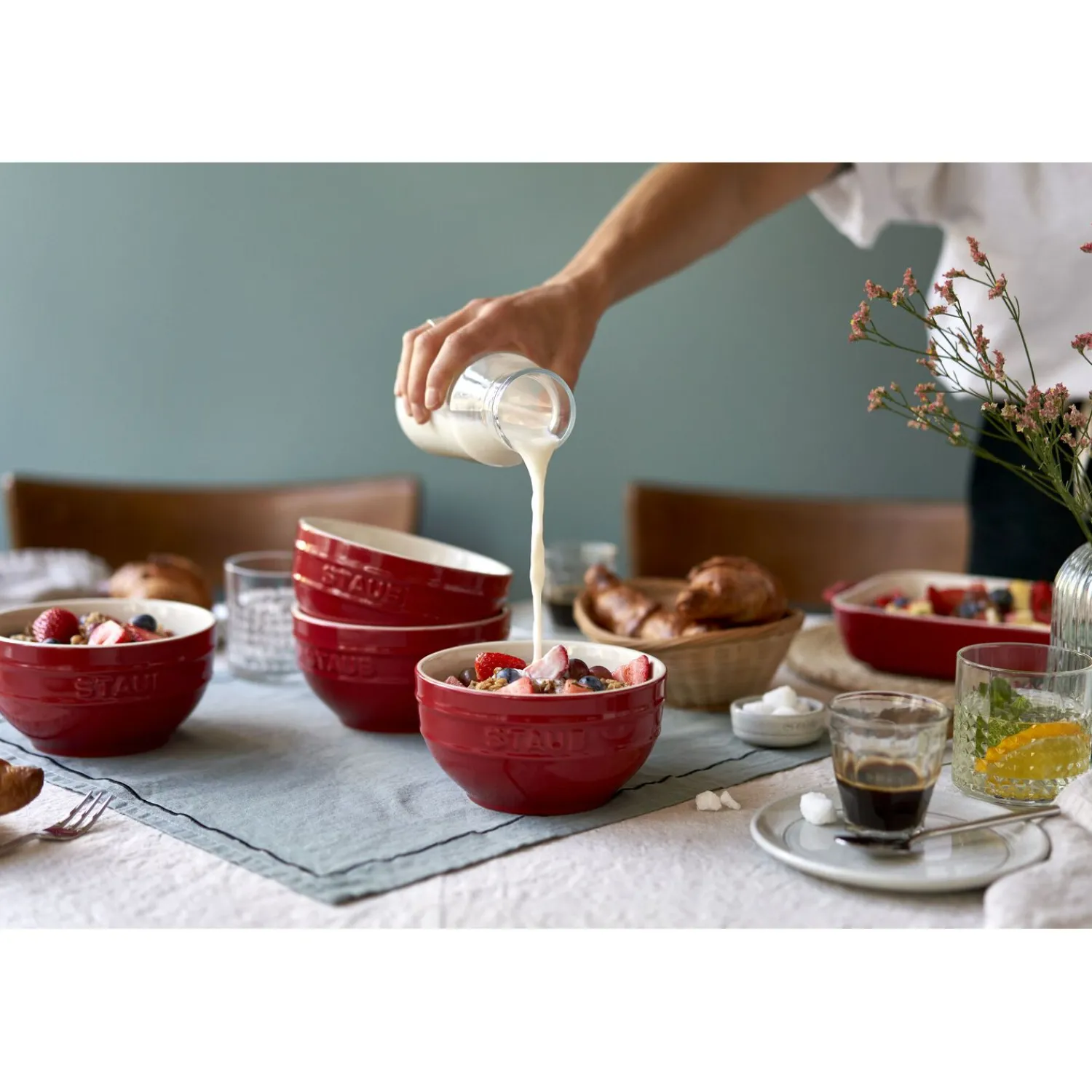 Staub Bol 14 cm, Céramique, Cerise Best