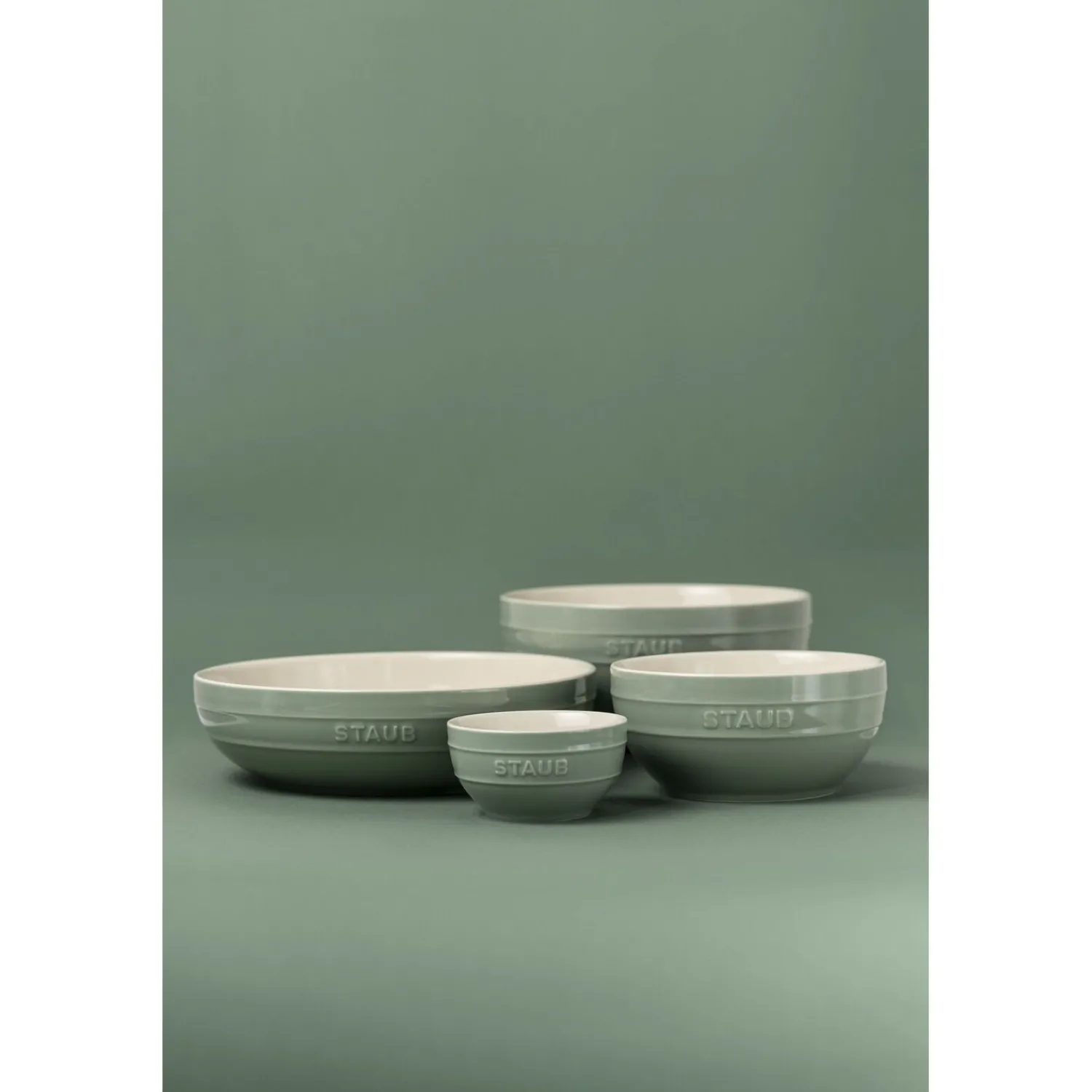 Staub Bol 24 cm, Céramique, Eucalyptus Discount