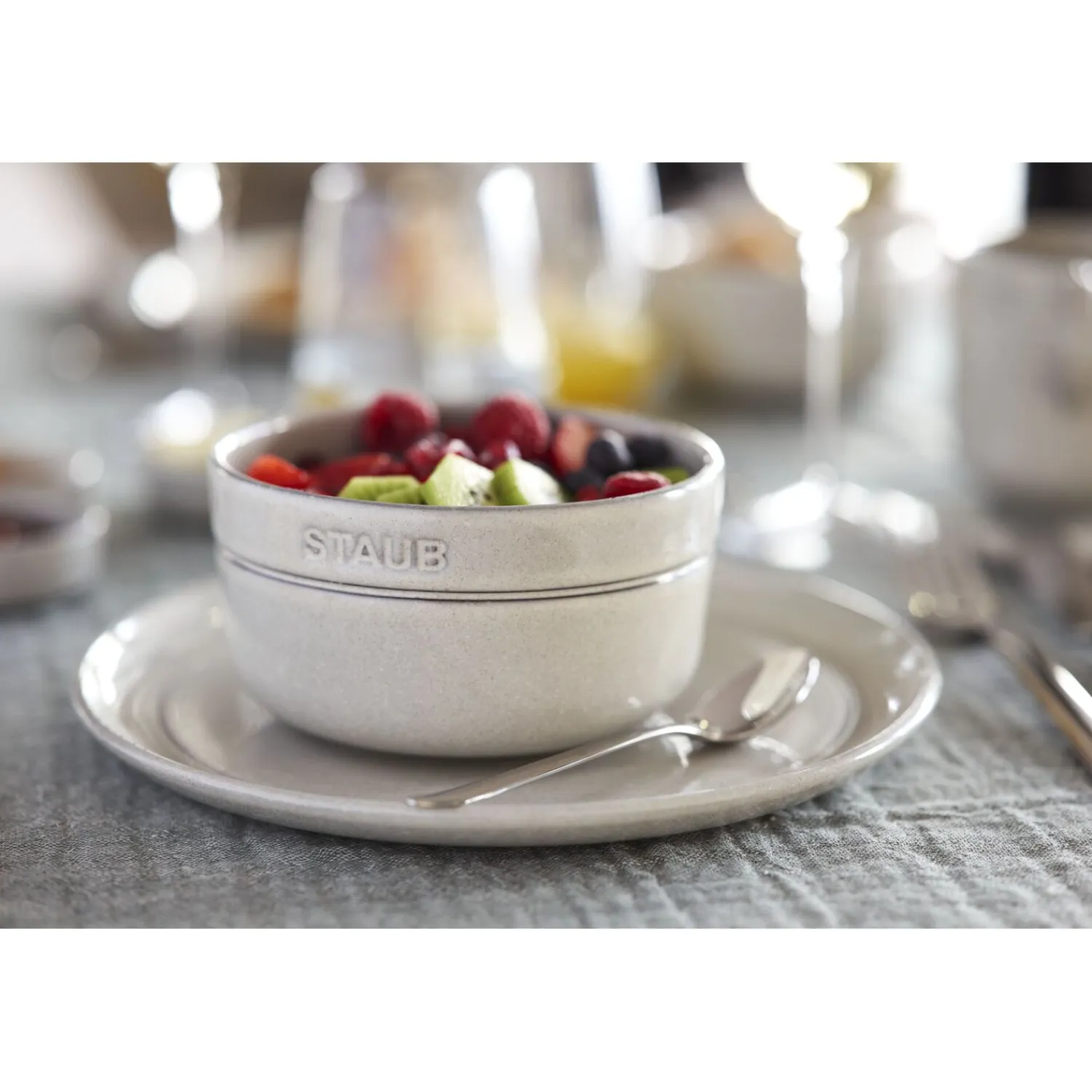 Staub Bol 12 cm, Céramique, Truffe blanche Sale