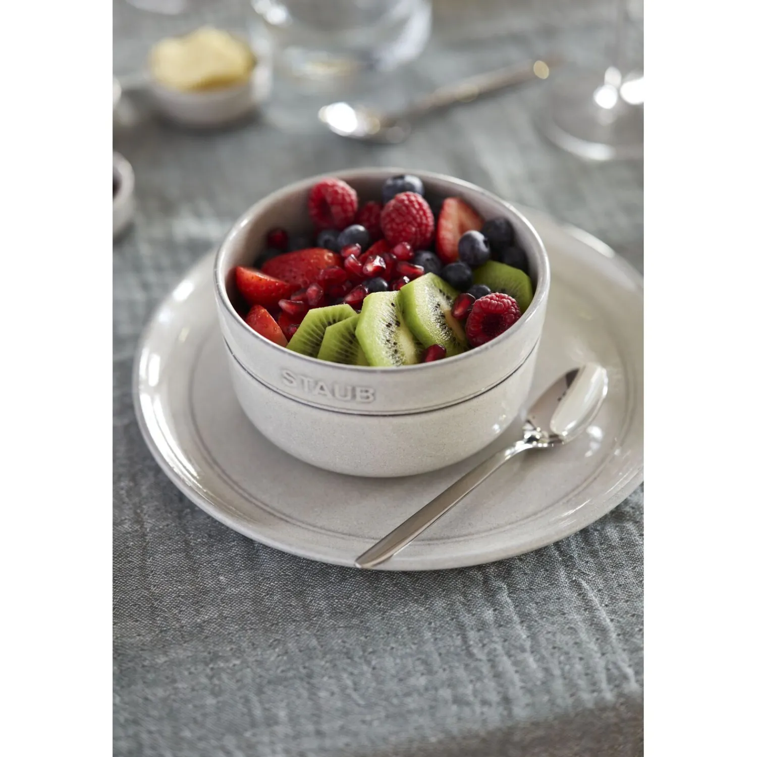 Staub Bol 12 cm, Céramique, Truffe blanche Sale