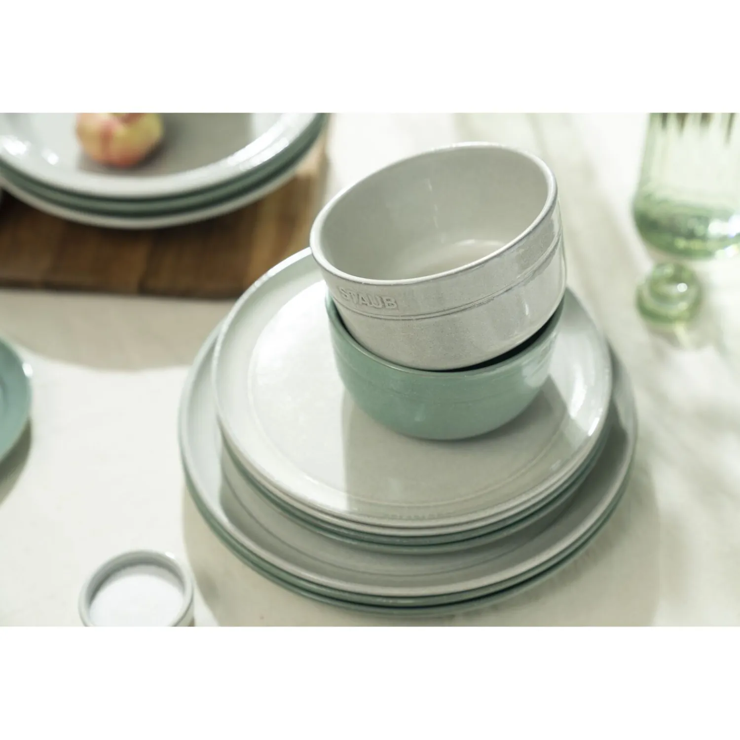 Staub Bol 12 cm, Céramique, Truffe blanche Sale